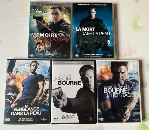 Dvd intégrale jason bourne - jason,