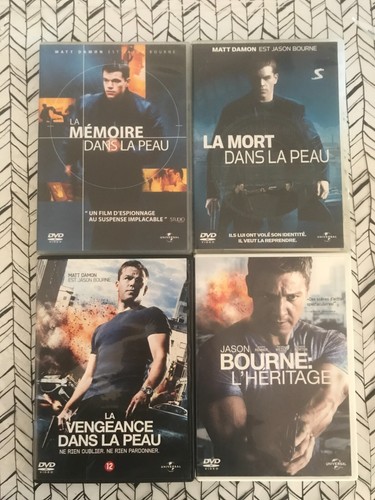 Dvd lot jason bourne - lot,