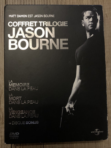Coffret dvd jason bourne - dvd,