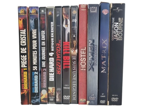 Lot films action sf - films,